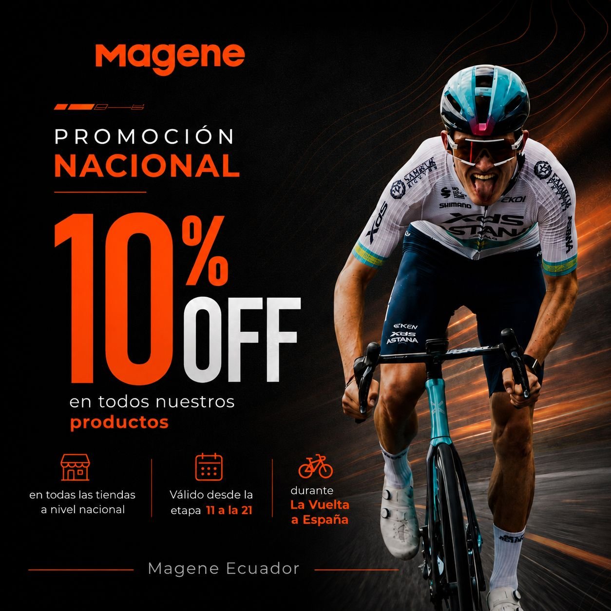 Promoción Nacional Magene - 10% OFF